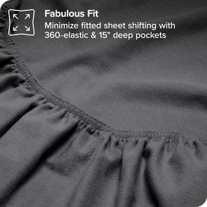 4 Mảnh <span class=keywords><strong>flannel</strong></span> tấm thiết lập Nữ Hoàng cao GSM sâu túi ấm áp thoáng khí giường thiết lập bao gồm tấm phẳng được trang bị tấm vỏ gối - Product Image 5