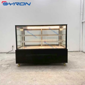 Vitrine Réfrigérée Verticale pour Gâteaux avec Verre Courbé à Vision Panoramique et Éclairage LED – Offre Spéciale - Product Image 2