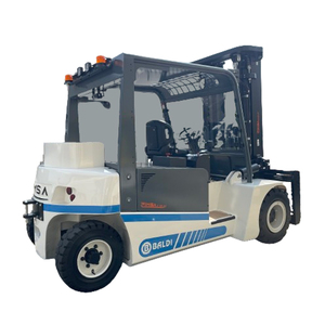 Production italienne en gros Premium 14 tonnes chariot élévateur électrique nouveau transport lourd 1.2M longueur de fourche normale tout-terrain chariot élévateur exportateur - Product Image 1