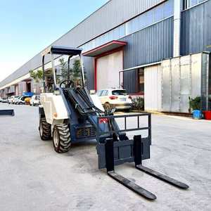 <span class=keywords><strong>Mini</strong></span> chargeuse télescopique compacte et polyvalente à roues motrices-Livraison gratuite, idéale pour les travaux industriels et de construction - Product Image 2