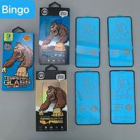 Protection d'écran en verre trempé King-Kong 18D pleine couverture, nouveau design, pour iPhone 12