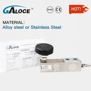 Weighing Scale Load Cell GALOCE GSB205 Kit Animal Scale Weighing Scale Sensor 3 Ton Shear Beam Load Cell For Livestock