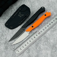 Couteaux portables miniatures BM-15700 pour usage quotidien, camping, outils de chasse multifonctionnels, couteaux fixes pour l'extérieur, EDC, qualité industrielle