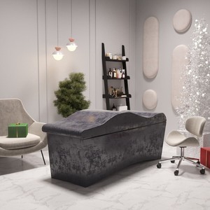 Matelas <span class=keywords><strong>de</strong></span> luxe incurvé en cuir PU moderne <span class=keywords><strong>pour</strong></span> <span class=keywords><strong>table</strong></span> <span class=keywords><strong>de</strong></span> <span class=keywords><strong>massage</strong></span>, mobilier <span class=keywords><strong>de</strong></span> salon, extension <span class=keywords><strong>de</strong></span> cils, ensemble portable personnalisé <span class=keywords><strong>pour</strong></span> la beauté - Product Image 3