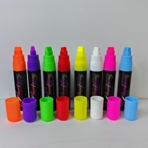 <span class=keywords><strong>2025</strong></span> Mới Chất Lỏng Phấn Đánh Dấu Với 15Mm Phẳng Đục Tip Acrylic Refill Sơn Đánh Dấu Cho Bảng Phấn Graffiti Phong Cách Phấn Bút - Product Image 2