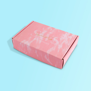 Caja de Embalaje de Cartón Corrugado <span class=keywords><strong>Rosa</strong></span> Personalizada, Resistente, Degradable y Reciclable para Cosméticos, Ideal para Envíos Express - Product Image 3