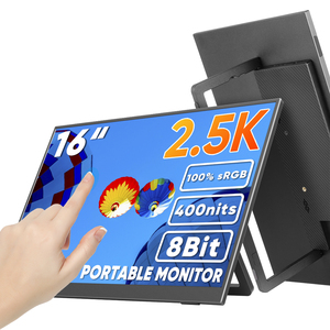 Oem 16 inch 2.5K 2560x1600 IPS cho máy tính xách tay hiển thị kép với chân đế HDR VESA núi màn hình cảm ứng LCD màn hình portatil Nhà cung cấp - Product Image 1