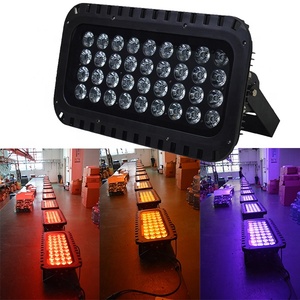 Guangzhou 36 pz X 18w RGBWAUV 6 in1 impermeabile all'aperto DMX Led Flood Stage luce Base quadrata in alluminio - Product Image 2