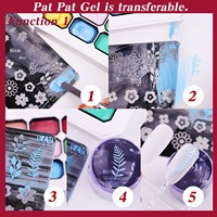 Gel Blooming Haute Pigmentation – Lot de 9 Couleurs – Sans Résidu – Pour Nail Art Dégradé et Effet Estompé – Consistance Épaisse – Usage Professionnel en Salon