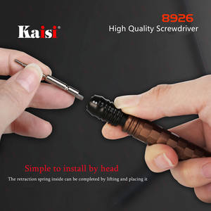 Juego de 6 Destornilladores de Precisión Kaisi con Destornillador de 1.5mm, Destornillador en Forma de Estrella 3D <span class=keywords><strong>para</strong></span> Reparación de <span class=keywords><strong>iPhone</strong></span> - Product Image 5