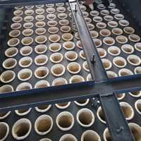 Filtre à sacs à soufflage pulsé efficace pour les filtres à sacs industriels utilisés dans les cimenteries, les stations céréalières, les moulins à farine, etc.