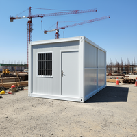 Maison mobile en conteneur, bureau, maison préfabriquée assemblée, dortoir de chantier