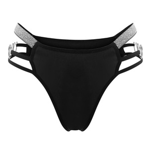 Culottes Confortables Sans Coutures en Spandex et Nylon pour Femmes, Taille Mi-Haute, Anti-Bactériennes, Tricotées, Vente en Gros de Lingerie - Product Image 6
