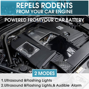 Saijzek 2-en-1 souris à ultrasons <span class=keywords><strong>et</strong></span> répulsif pour animaux nouveauté marche/arrêt automatique pour capot de véhicule de <span class=keywords><strong>voiture</strong></span> intérieur <span class=keywords><strong>et</strong></span> extérieur - Product Image 4