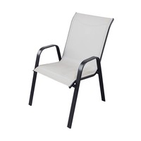 Chaise de bureau légère et moderne en métal pour jardin, patio, plage ou salon par les fournisseurs de meubles de jardin