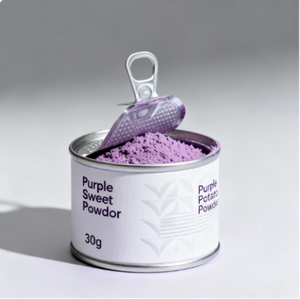 OEM özel etiket toptan 100% doğal <span class=keywords><strong>Yam</strong></span> tozu mor tatlı patates tozu 30g Ube tozu - Product Image 1