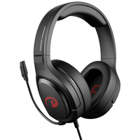Casque de jeu pour PC/PS4/PS5/Xbox One/Switch, casque de jeu avec son surround stéréo et microphone flexible à réduction de bruit
