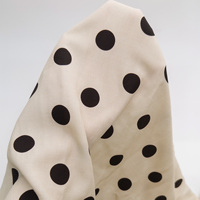 YY bas quantité minimale de commande conception personnalisée à pois lin Lyocell tissu impression numérique tissu pour la fabrication de robes et chemisier matériel