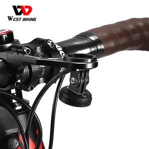 WEST BIKING Accessoires de vélo de montagne Pièces d'éclairage de vélo Base <span class=keywords><strong>Magicshine</strong></span> Light Undermount Base de support d'ordinateur de vélo - Product Image 6
