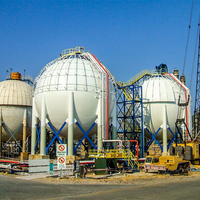 Tanque Esférico de Almacenamiento de GLP Donyue ASME/ISO Q345R con Tratamiento Post-Elaboración (PWHT) de Alta Calidad
