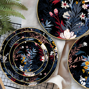 Bán buôn tùy chỉnh thân thiện với môi hiện đại Mục Vụ Hoa Xương Trung Quốc Tấm đặt cho khách sạn quán bar nhà hàng - Product Image 2