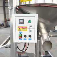 Miscelatore Industriale Verticale in Acciaio Inox per Granuli e Pellet di HDPE LDPE PVC con Riscaldamento