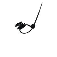 Fabricant professionnel attache de câble montage noir blanc zip attache fil de câble de voiture
