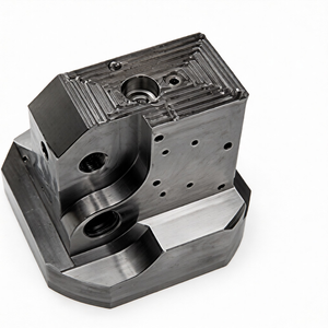 Base Metálica de Precisión Mecanizada por CNC, Componente de Posicionamiento de Robots para Automatización Industrial - Product Image 5