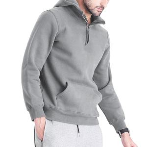 De alta calidad Anti-Pilling cremallera de gran tamaño de los hombres de encargo sudaderas con capucha de los hombres Unisex sudaderas con capucha sudaderas en a granel - Product Image 6