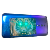 Individuell Bedruckte PVC-Plastik NFC Social Media Karte LED-Eingebettete RFID-Karte Digitale Visitenkarte mit Blinklicht für Türschlösser