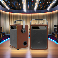 Amplificador de Bajos Profesional de 100W, Altavoz para Guitarra con Soporte para Tarjeta de Memoria Inalámbrica, Caja de Sonido Portátil para Escenario y Karaoke KTV