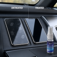 Protecteur d'écran liquide de qualité industrielle A1, nano micro-silice, céramique invisible modifiée, anti-rayures, anti-traces de doigts