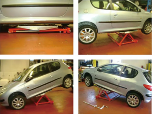 Hochwertige 1.5 <span class=keywords><strong>T</strong></span> ME Marke ME 8050 Auto <span class=keywords><strong>Lift</strong></span> Mini Hydraulische Scheren bühne mit 5 Jahren Lebensdauer Leicht zu tragender Zylinder <span class=keywords><strong>lift</strong></span> - Product Image 2