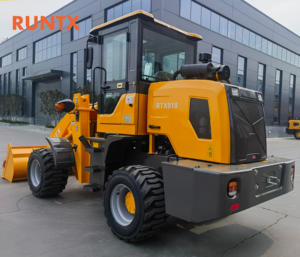 RUNTX Лидер продаж RUNTX 1,8 тонный фронтальный погрузчик RTX918 мини-колесный погрузчик землеройная машина - Product Image 3