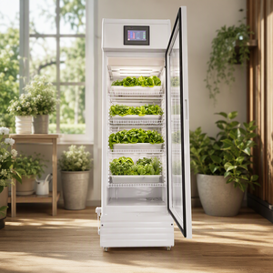 Système de culture hydroponique verticale numérique compact, intelligent, automatique, sans sol, avec WiFi, pour la culture de légumes en intérieur - Product Image 2