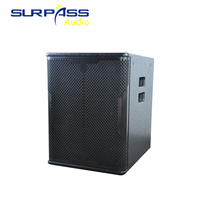 500W classe D scène Active professionnelle 15 pouces Subwoofer DJ discours Public Performance en plein air haut-parleur boîte