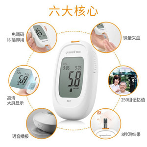 Blood <strong>Glucose</strong> <strong>Monitoring</strong> <strong>System</strong> Quick Test Auto Coding Blood <strong>Glucose</strong> Monitor - Product Image 4