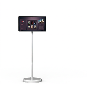 Factory Price Trade Assurance 21.5 Inch LED HDTV Portable <b>TV</b> Stand with White Cabinet - Product Image 1