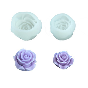 Moule à gâteau en <span class=keywords><strong>fondant</strong></span> motif fleur Early Riser, pour la décoration de gâteaux DIY, moule à savon artisanal en forme de fleur, moule à pierre <span class=keywords><strong>diffuseur</strong></span> - Product Image 6