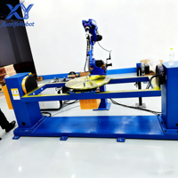 Robot de soudage Cobot 6 axes Bras de découpe laser Torche TIG Traitement des tuyaux Fibre Station de travail de numérisation intelligente Cell-Yaskawa Motor