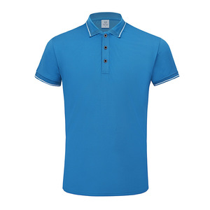 เสื้อโปโลสั่งทำพิเศษ สีพื้น แต่งขอบตัดกัน โพลีเอสเตอร์ แขนสั้น ใส่ได้ทุกวัน - Product Image 4