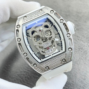 Montre mécanique carrée pour homme Premium RM052, design tourbillon diamant, cristal saphir, montre de sport de luxe, acier inoxydable, caoutchouc - Product Image 2