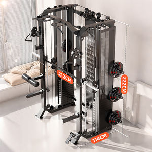 Appareil de musculation multifonctionnel Smith Machine pour tous - Équipement d'entraînement de puissance pour salle de sport à domicile et commerciale - Product Image 2