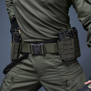 IDOGEAR 2 "قطع الليزر 500D النايلون الإفراج السريع رخز بوم مشبك الصيد النايلون واجب حزام القتال التكتيكي الحزام - Product Image 4