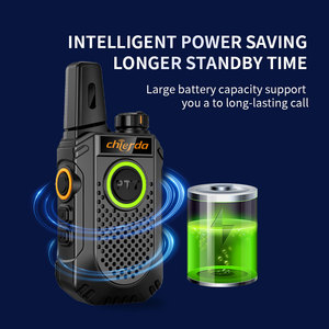 Chierda - Radio PMR446 TC18 Analógica de 2w, la Más Económica, sin Licencia, Mini Walkie Talkies con Función de Cambio de Frecuencia - Product Image 5