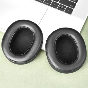 Almohadillas de Gel Refrigerante para Auriculares, Repuesto para Auriculares de Juego <span class=keywords><strong>Sony</strong></span> Inzone <span class=keywords><strong>H9</strong></span> II WH-G910N con Clips Integrados - Product Image 3