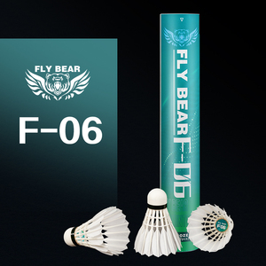 Lanzaderas de Bádminton de plumas de pato de entrenamiento de competición profesional de alta calidad cabeza de corcho duradera para jugadores - Product Image 2