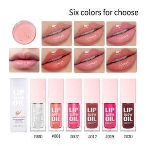 Brillo Labial que Cambia de Color, Voluminizador, con Aceite Saborizante de Frutas, Tinte Luminoso, Etiqueta Privada, Aceite Labial Rosa que Cambia de Color - Product Image 5