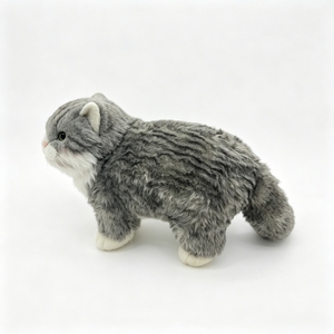 Peluche de Gato Pallas de Alta Simulación y Detalle, Personalizado, para Venta al por Mayor a Tiendas Minoristas - Product Image 4