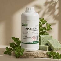 Huile Essentielle de Menthe Poivrée Elite pour la Fabrication de Savon au Charbon, Huile Aromatique au Parfum Velouté, Distribution en Gros